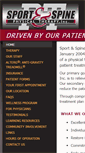 Mobile Screenshot of nhsportandspine.com